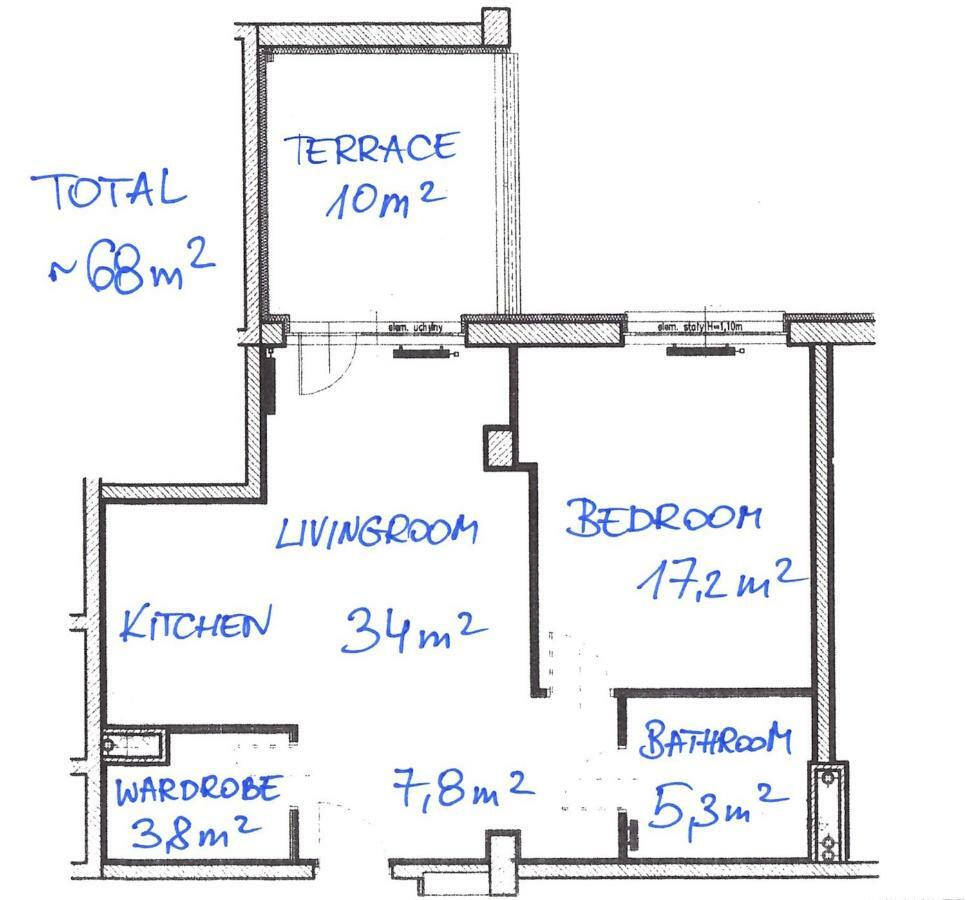 Torre Verona Apartment - 70M2, Terrace, Garage Kraków Exteriör bild